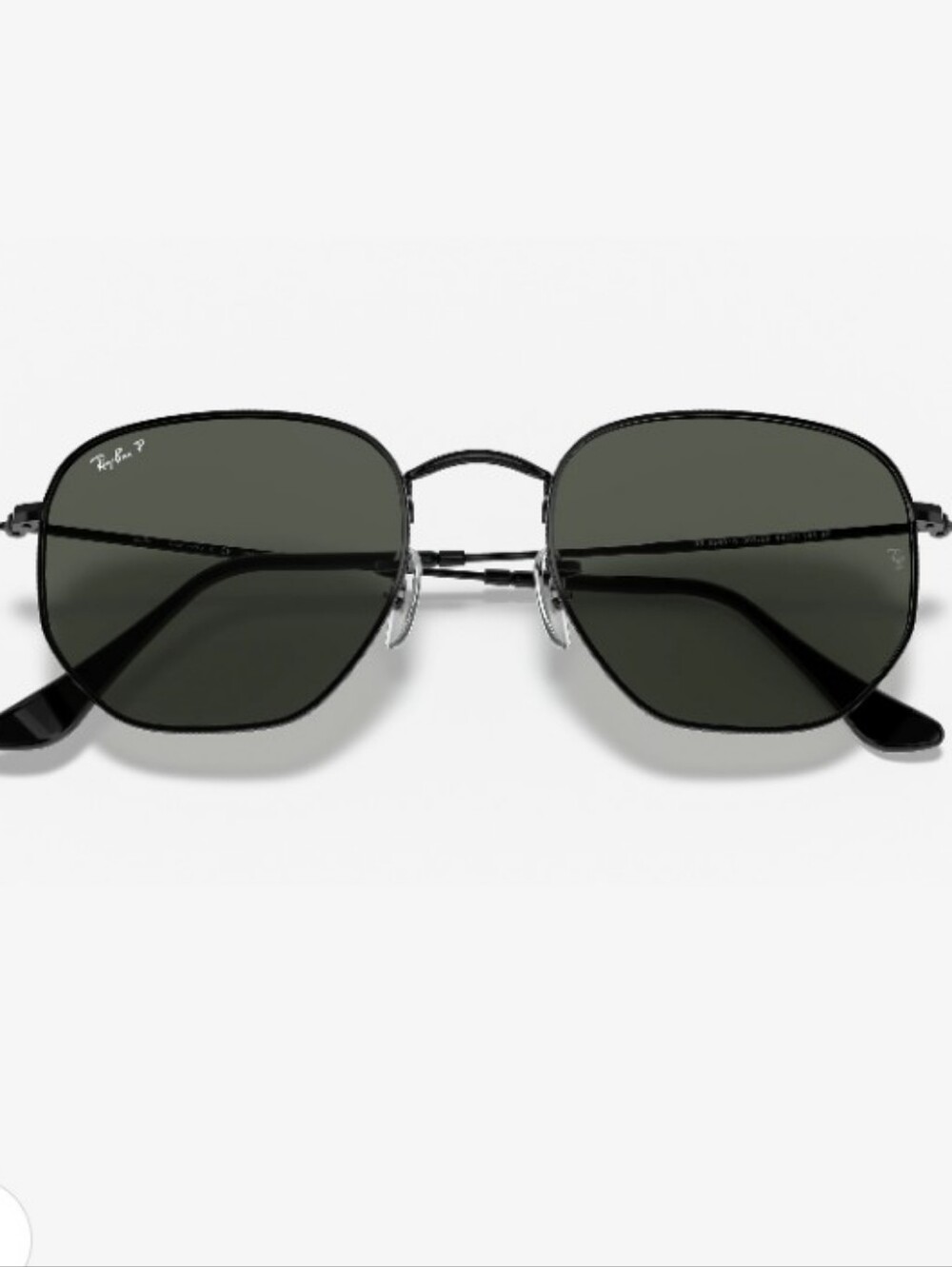 Ray Ban Polarized Sunglasses Hexagonal Shades Unisex Hexagon Made In Italy
